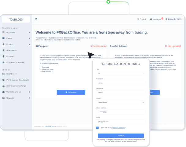 Intuitive client onboarding
